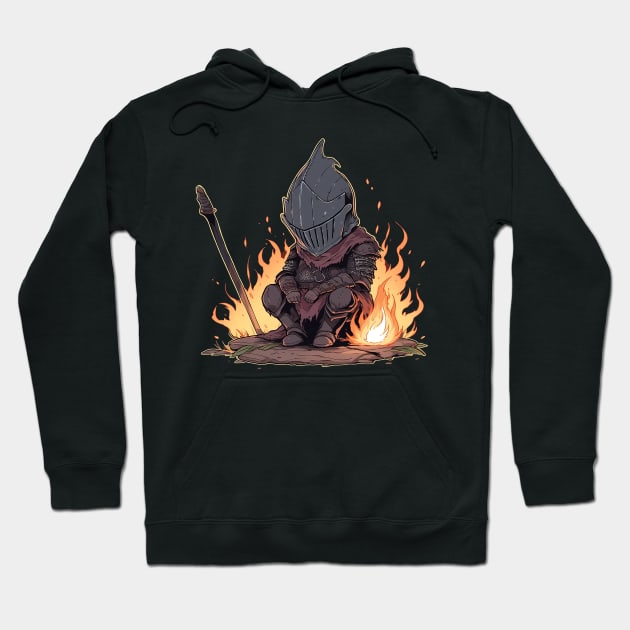 dark soul Hoodie by piratesnow